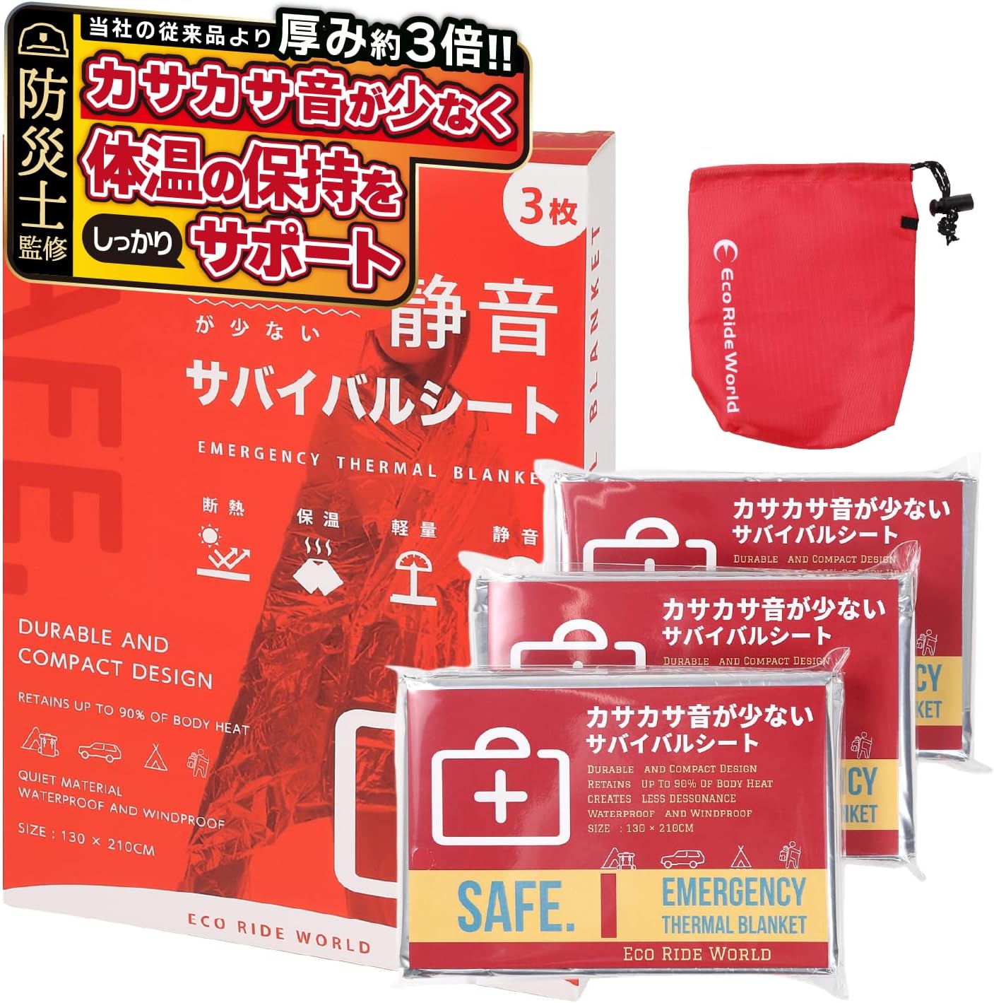 Eco Ride World アルミシート